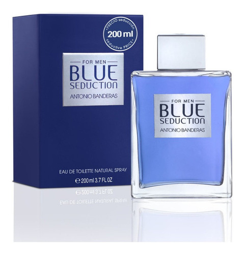 Imagen 2 de 6 de Perfume Blue Seduction Edt 200ml Antonio Banderas