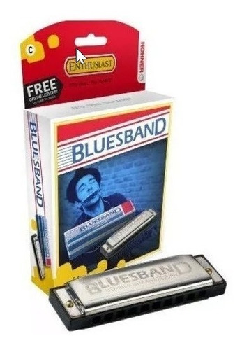 Hohner M55901xs Armonica Bluesband Tono Do Blues Band