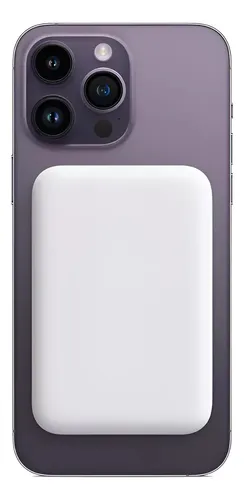 Power Bank Inalámbrico Magnético 10000 Mah Para Iphone Blanco