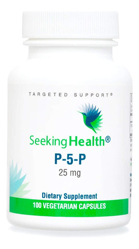 Seeking Health P-5-p, Vitamina B, Piridoxal-5-fosfato, Suple