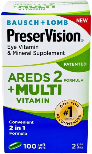 Preservision Areds 2 + Multivitamin Mineral  100 Softgels