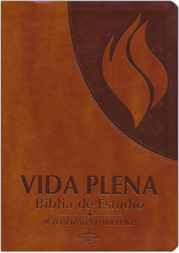 Libro : Rvr 1960 Vida Plena Biblia De Estudio Imitacin Marr