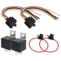 Comprar 2 Paquetes De Relés Automotrices De 5 Pines 30\u002F40a 12v...
