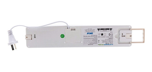 Luz De Emergencia 60 Leds Litio 8hs Sica Color Blanco