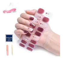 Comprar Elegante Kit De Pegatinas Instantáneas Semicuradas For Uñas