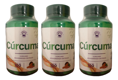 Cúrcuma - Tripack X3 - 300 Cápsulas X 3 Unds.