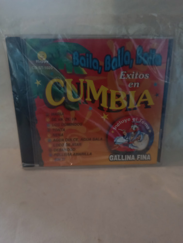 Cd Baila Baila Baila, Exitos En Cumbia Nuevo Sellado 