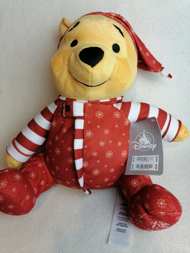 Peluche Original Winnie The Pooh Pijamas Disney Store 30cm. 