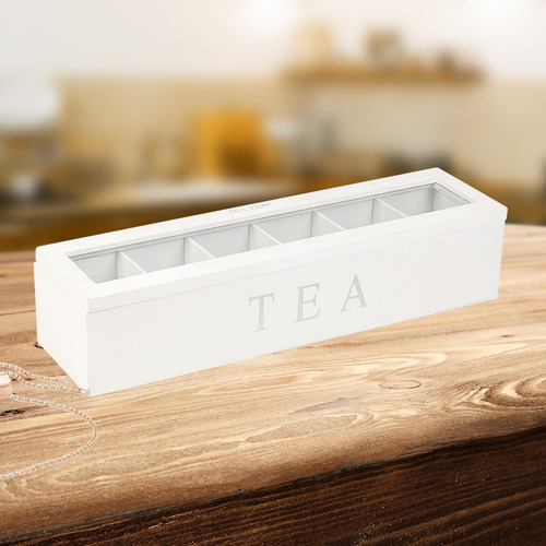 Caja De Almacenamiento De Madera Para Organizador De