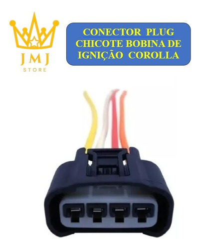 Chicote Plug Conector Bobina De Ignição Volvo Xc60 T6 3.0