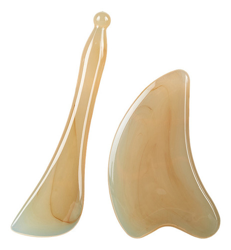 Tabla Gua Sha Para Masaje Facial Y Corporal Estilo Cuerno Na