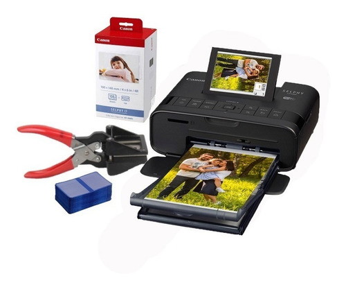 Impressora Canon Selphy Cp1300 Wifi C/ 108 Fotos +acessórios