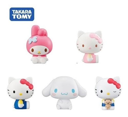 Set 5 Figuras De Hello Kitty 8 Cm My Melody Envio Gratis