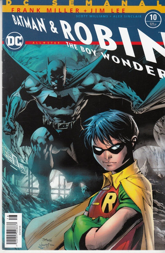 Comic Dc Semanal Batman Y Robin The Boy Wonder # 10