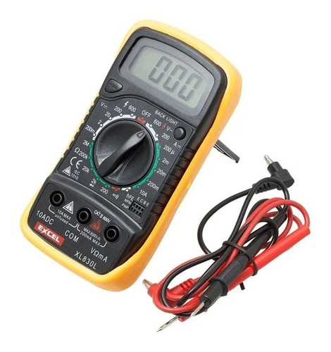 Multímetro Digital Amperimetro Voltimetro Multi Tester Ac/dc