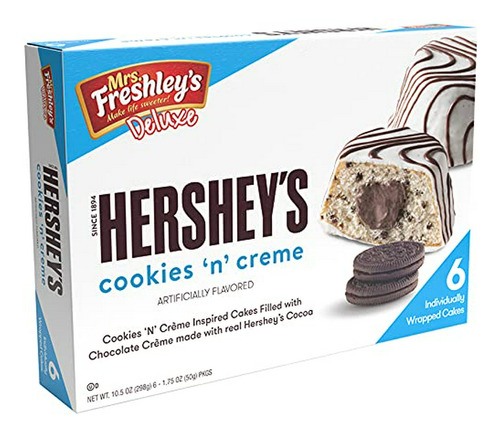 Pastelitos Hershey's Cookies 'n' Creme Deluxe, 10.5oz