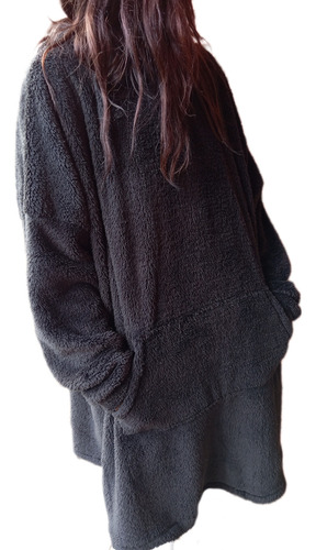 Hoodie Buzo Manta Suelto Egresados Bariloche Nieve Abrigado