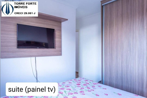 Imagem 10 de 15 de Lindo Apartamento Com 2 Dormitórios, 1 Suíte Na Vila Prudente - 1877