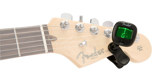 Imagen 2 de 3 de Afinador Cromático De Pinza Fender Ft-1 Guitarra, Bajo, Uke