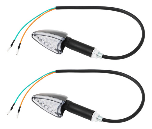 Imagen 2 de 5 de 4 Direccionales Led Para Moto Italika Dm200 Mtc