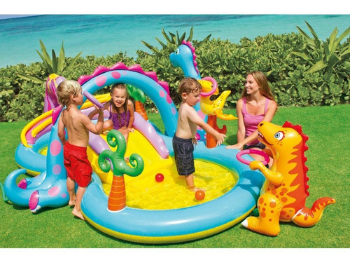 Centro De Juego Inflable Tierra De Dinosaurios De Intex, 31