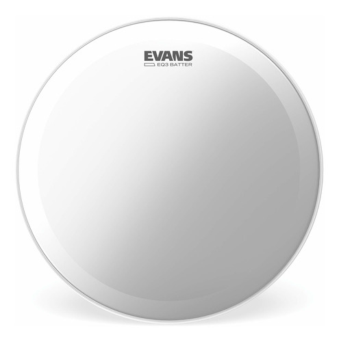 Evans Eq3 Cabezal De Bombo Esmerilado 22 Pulgadas