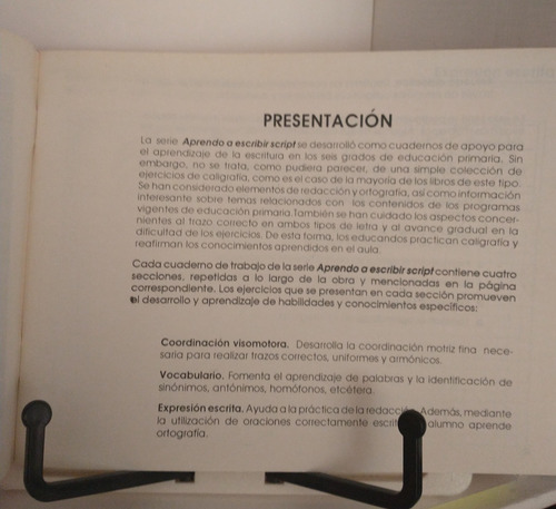 Script 4. Ejercicios De Caligrafía-nora Mutzenbecher-esfinge