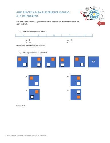 Guía Resuelta De Exbach Para Entrar A La Universidad