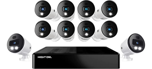 Night Owl Ampliable 12 Canales Con Cable Bluetooth Dvr Con (