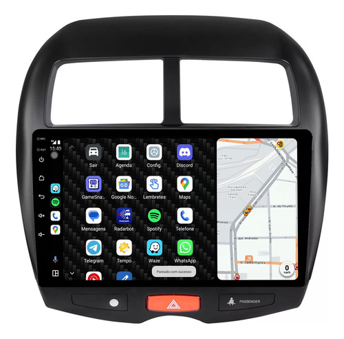 Kit Multimidia Asx 10p Android 14 Carplay 2gb 32gb