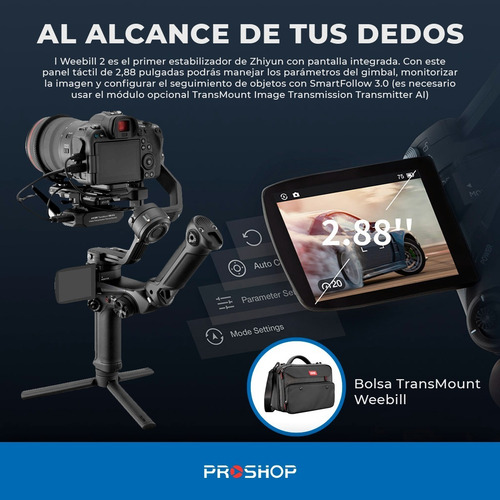 Imagen 4 de 10 de Gimbal Zhiyun Weebill 2 Pro Estabilizador Cámara 3 Axis !!