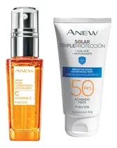 Comprar Kit Cuidado Facial Serum Vitamina C + Protector Solar Fps 50