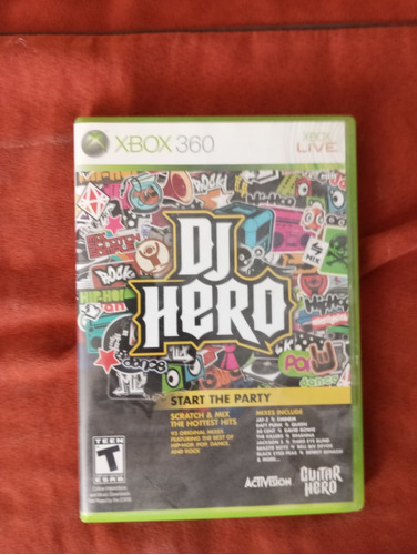 Dj Hero Para Xbox 360 En Perfecto Estado 