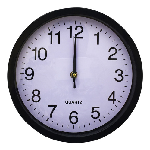 Reloj De Pared, 25cm De Diámetro 2 Colores, En Caja
