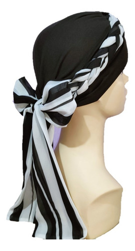 Turbante Tyamia Mujer Algodón Seda Trenza Ligera