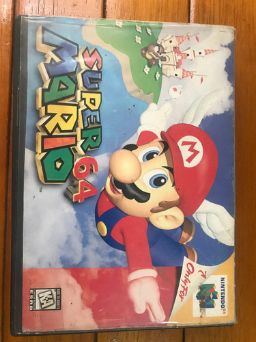 Jogo Nintendo 64 Super Mario 64 Caixa E Manual (Usado)