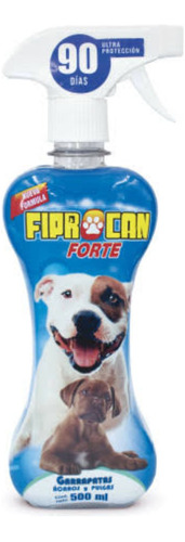 Fiprocan Forte, Spray Anti Pulgas Y Garrapatas De 500ml