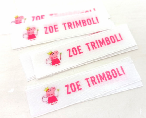 2 X30 Etiquetas Personalizadas Para Ropa P/pegar Con Plancha