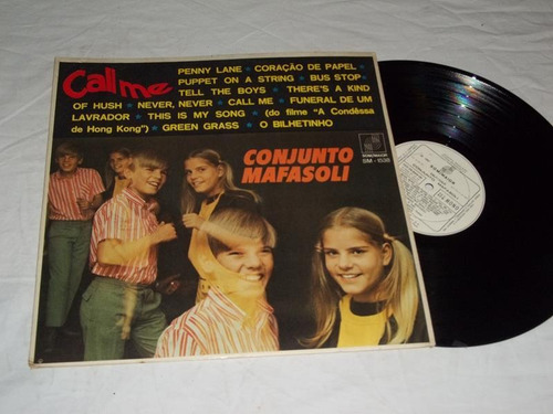 Vinil Lp - Conjunto Mafasoli - Call Me - Penny Lane E Mais