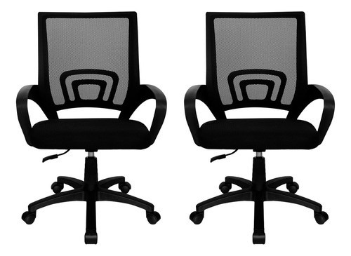 Silla Oficina Escritorio Linium Ergonómica Premium Set De 2