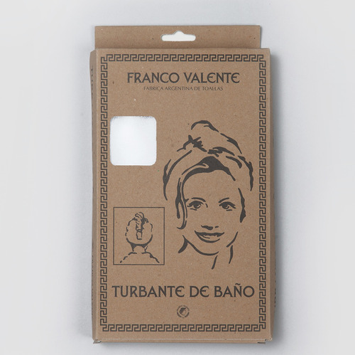 Turbante Salida De Ducha  Franco Valente - P R E M I U M -