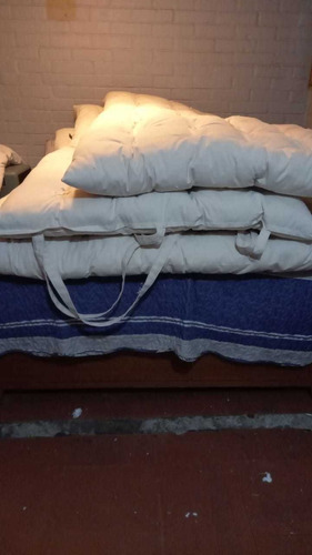 Imagen 3 de 6 de Colchón De Algodón Estilo Futon Japonés De 1 Plaza
