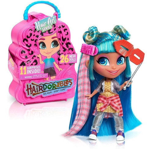 Boneca Hairdorables Hair Art Serie 5 (boneca Surpresa) 