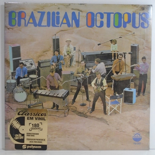 Brazilian Octopus 1969 Gamboa Lp Lacrado Reedição 180 Gramas