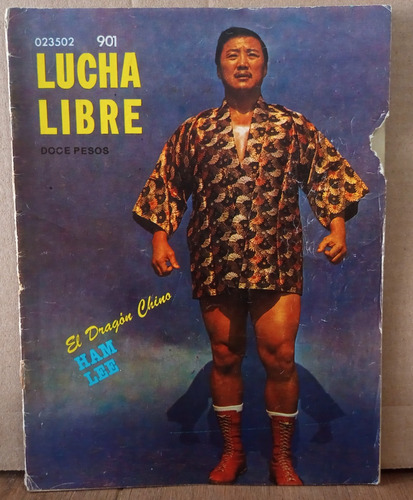 Revista Lucha Libre N° 901 12 Abril 81 El Dragón Chino