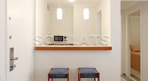 Imagem 2 de 15 de Flat Estilo Residencie Nos Jardins, Prox A Av. Paulista E Pq Trianon - Sf29738
