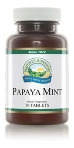 Nature´s Sunshine - Papaya Mint. 70 Tabletas