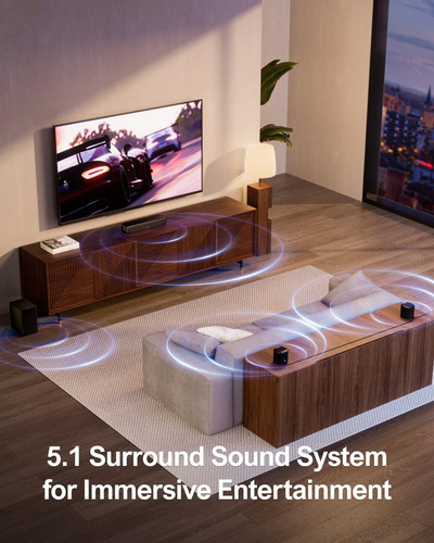 Sistema De Sonido Envolvente Virtual Sound Bar Ultimea De 5.