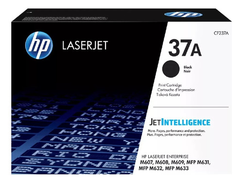 Toner Hp 37a Original Negro 