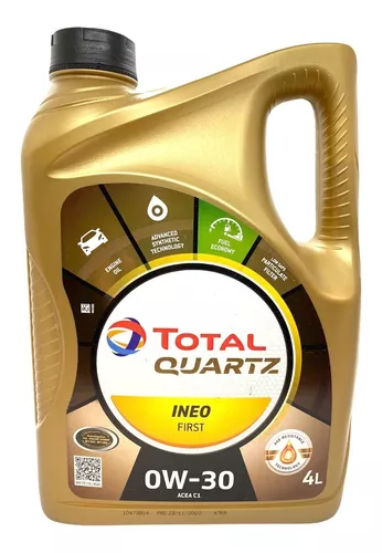 Aceite Total Quartz Ineo First 0w30 X 5 Litros Sintetico